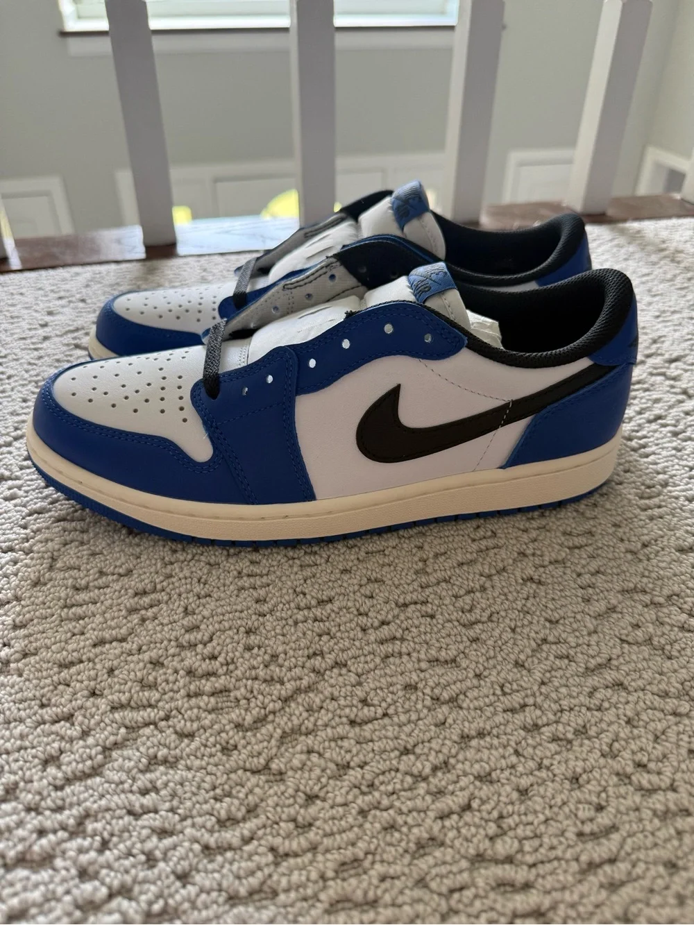 Men’s Jordan 1 Retro Low Royal - New in Box size 9.5